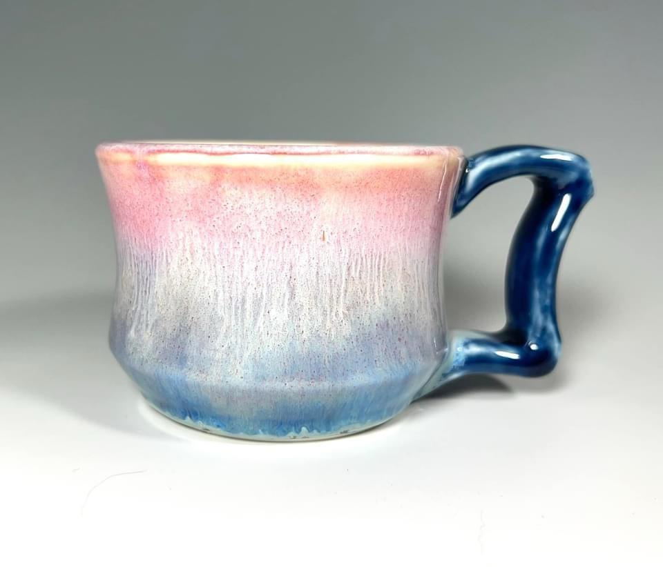 AMACO midfire glazes on Frost porcelain by Sara Stepahin