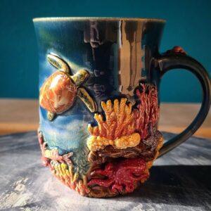 Underwater Mug by Kelsey Schroeder