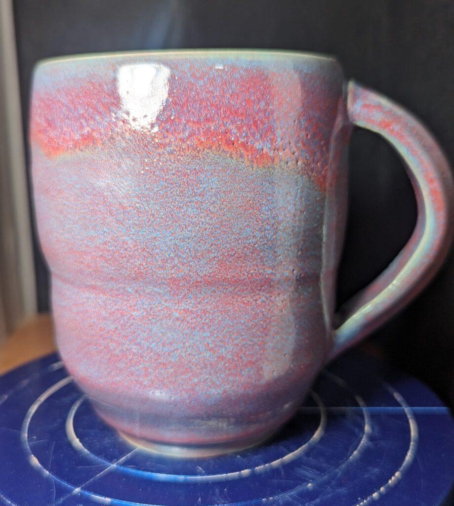 Lavender mug by Jennifer Esther Brown