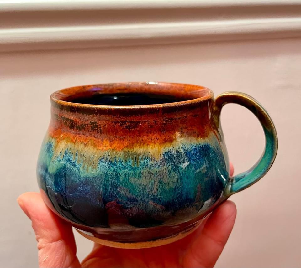 Sunset mug by Shell Con