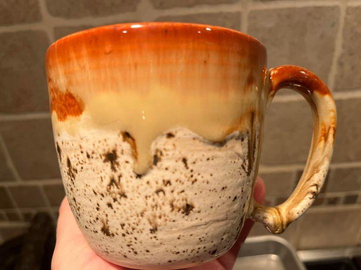 Desert Sunrise combo mug by Heather Paris