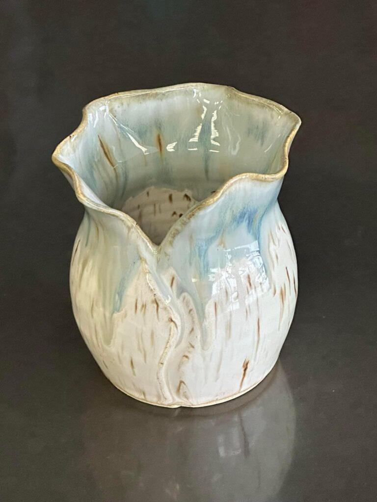 Birch and Mulberry vase by Laura Pearson