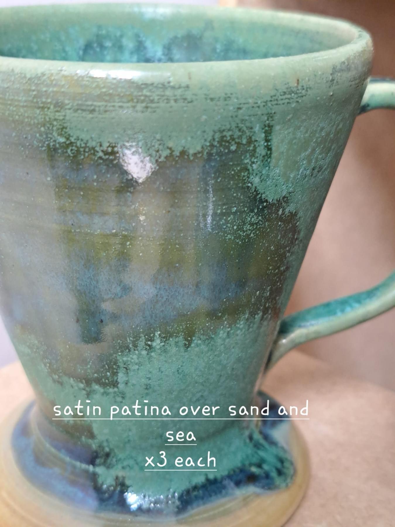 Satin Patina Mug By Holly Simm