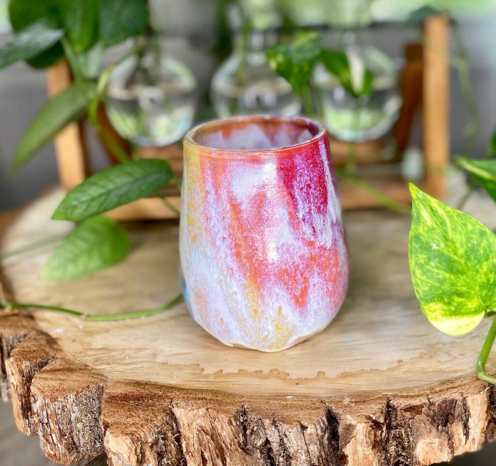 Sue Hubbard Unicorn tumblers