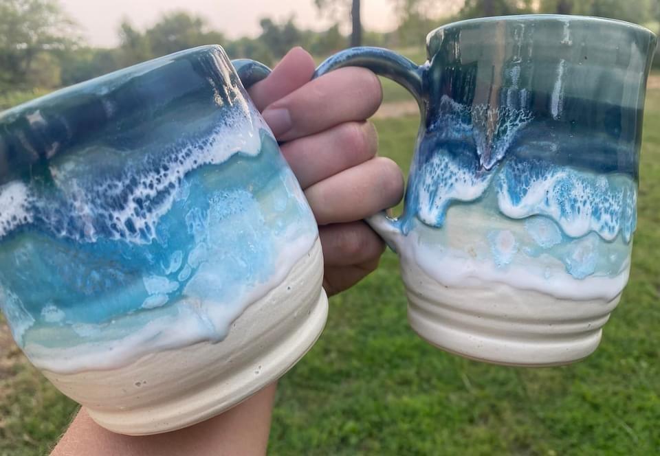 Ocean Mug by Nicole Brown Garrett