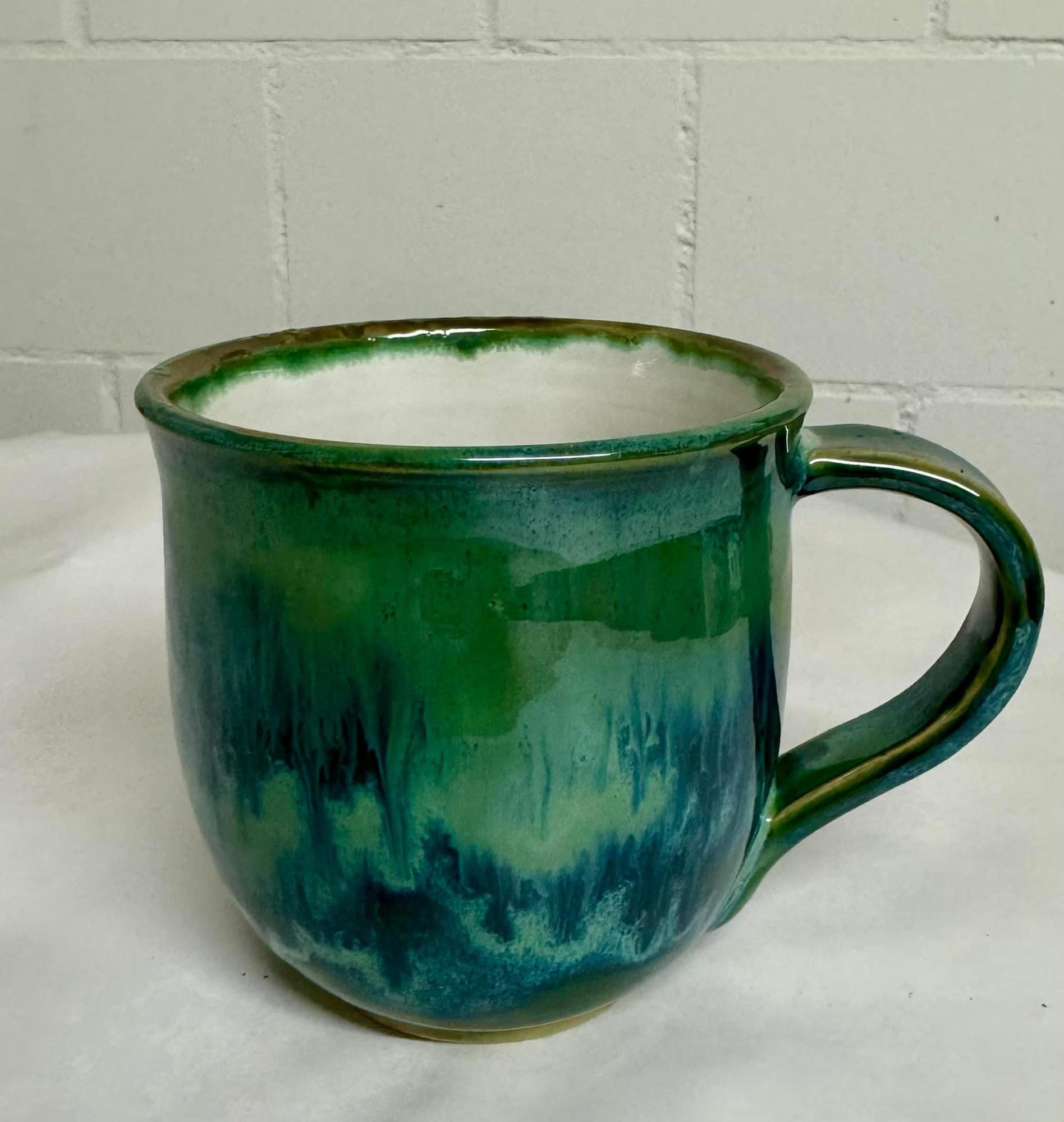 Emerald Tide Mug by Franziska Bleuler