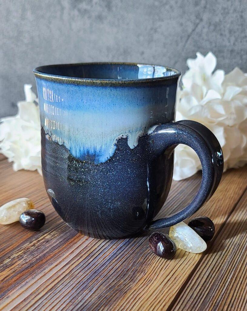 Midnight Run Mug by Kelsey Schroeder