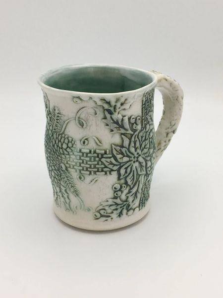 Christmas mug by Elaine Diamond