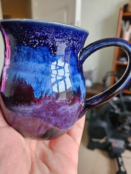 Northern Lights Combo Mug by Bibi Lene Bruun Andersen🇩🇰