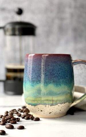 Mild Nothern Light combo mug by Kristen Kelly