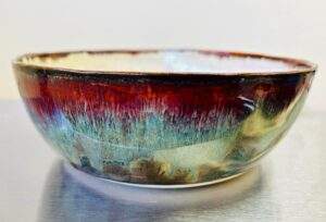 Nothern Lights Bowl By Roxanne MacKay